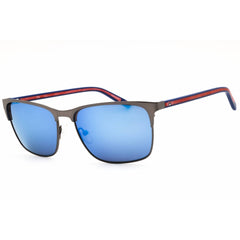 Fila Men's Sunglasses - Gunmetal/Blue/Brown Injected Propionate Frame | SF9486 0GUN