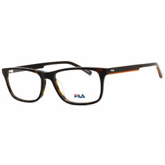 Fila Men's Eyeglasses - Tortoise Acetate Rectangular Full Rim Frame | VF9275 0AGH