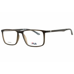 Fila Men's Eyeglasses - Brown Injected Propionate Rectangular Frame | VF9278 06S8