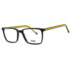 Fila Men's Eyeglasses - Black/Yellow Rectangular Shape Full Rim Frame | VF9469 0BLA