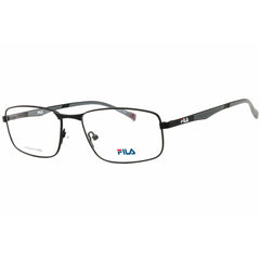 Fila Men's Eyeglasses - Black/Grey Injected Propionate Full Rim Frame | VF9473 0BLA