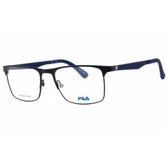 Fila Men's Eyeglasses - Blue Metal Rectangular Shape Full Rim Frame | VF9970 01AQ