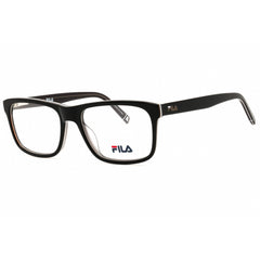 Fila Men's Eyeglasses - Black Acetate Rectangular Shape Full Rim Frame | VFI260 0Z32