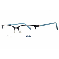 Fila Men's Eyeglasses - Navy Blue Acetate/Metal Rectangular Shape Frame | VFI395 01HS
