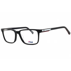 Fila Men's Eyeglasses - Black Acetate Rectangular Shape Full Rim Frame | VF9349 991Y