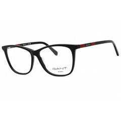 Gant Women's Eyeglasses - Shiny Black Full Rim Rectangular Frame | GA50014 001