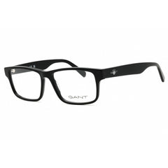 Gant Men's Eyeglasses - Shiny Black Acetate Full Rim Rectangular Frame | GA50017 001
