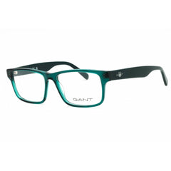 Gant Men's Eyeglasses - Shiny Dark Green Acetate Rectangular Frame | GA50017 096