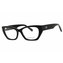 Gant Women's Eyeglasses - Shiny Black Acetate Full Rim Cat Eye Frame | GA50047 001