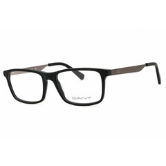 Gant Men's Eyeglasses - Matte Black Acetate Full Rim Rectangular Frame | GA50076 002
