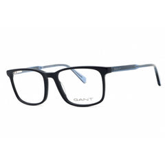 Gant Men's Eyeglasses - Shiny Blue Acetate Full Rim Rectangular Frame | GA50079 090