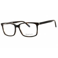 Gant Men's Eyeglasses - Coloured Havana Rectangular Shape Full Rim Frame | GA3165 055