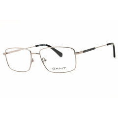 Gant Men's Eyeglasses - Shiny Dark Ruthenium/Black Metal Full Rim Frame | GA3271 012