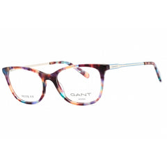 Gant Women's Eyeglasses - Blue/Other Acetate Cat Eye Shape Full Rim, 50mm | GA4104 092