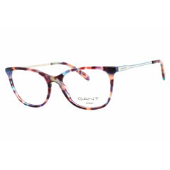 Gant Women's Eyeglasses - Blue/Other Acetate Cat Eye Shape Full Rim, 53mm | GA4104 092
