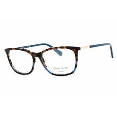 Gant Women's Eyeglasses - Coloured Havana/Blue Acetate Full Rim Frame | GA4115 055