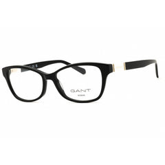 Gant Women's Eyeglasses - Shiny Black Acetate Cat Eye Full Rim Frame | GA4136 001