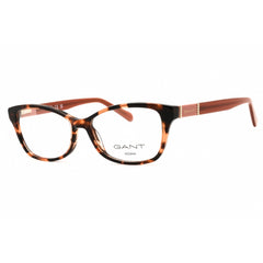 Gant Women's Eyeglasses - Coloured Havana Rectangular Full Rim Frame | GA4136 055