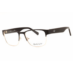 Gant Men's Eyeglasses - Shiny Dark Brown Rectangular Full Rim Frame | GA50018 048