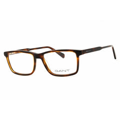 Gant Men's Eyeglasses - Dark Havana Acetate Rectangular Full Rim Frame | GA50033 052