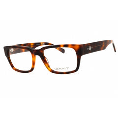 Gant Men's Eyeglasses - Dark Havana Acetate Rectangular Full Rim Frame | GA50073 052