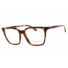 Gant Women's Eyeglasses - Dark Havana Acetate Rectangular Shape Frame | GA50080 052