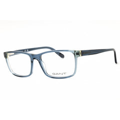Gant Men's Eyeglasses - Grey Acetate Rectangular Full Rim Frame, 57mm | GA3177 020