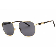 Gucci Men's Sunglasses - Gold Color Metal Full Rim Oval Shape Frame | GG1799S 003