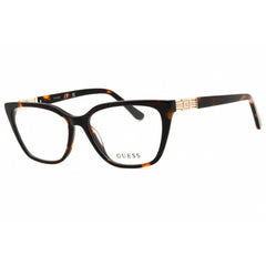 Guess Women's Eyeglasses - Dark Havana Full Rim Rectangular Frame | GU2941 052