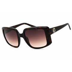 Guess Women's Sunglasses - Dark Havana Oversized Shape Full Rim Frame | GU00097 52F