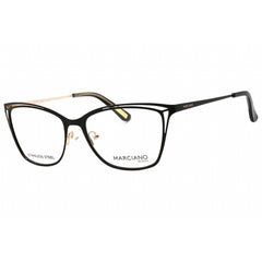 Guess By Marciano Women's Eyeglasses - Matte Black Metal Full Rim Frame | GM0310 002