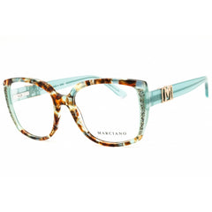 Guess By Marciano Women's Eyeglasses - Turquoise/Brown Plastic Frame | GM50012 089