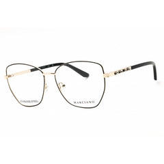 Guess By Marciano Women's Eyeglasses - Pale Gold/Black Metal Frame | GM50025 032