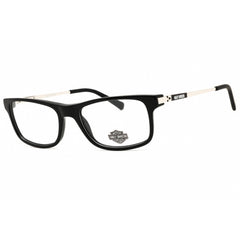 Harley Davidson Men's Eyeglasses - Shiny Black Acetate Full Rim Frame | HD0143T 001