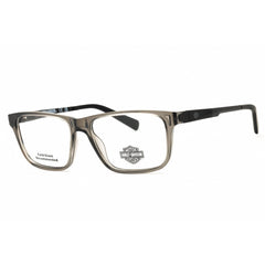 Harley Davidson Men's Eyeglasses - Grey/Black Rectangular Shape Frame | HD0145T 020