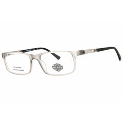 Harley Davidson Men's Eyeglasses - Grey/Black Rectangular Shape Frame | HD0151T 020