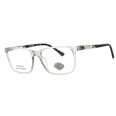 Harley Davidson Men's Eyeglasses - Grey/Black Rectangular Shape Frame | HD0152T 020