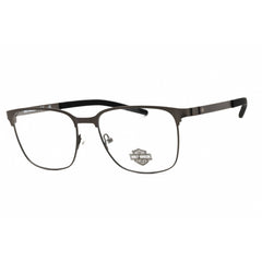 Harley Davidson Men's Eyeglasses - Matte Gunmetal Metal Full Rim Frame | HD50018 009