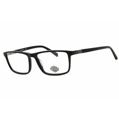 Harley Davidson Men's Eyeglasses - Shiny Black Acetate Full Rim Frame | HD50091 001