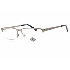 Harley Davidson Men's Eyeglasses - Matte Light Nickeltin Metal Frame | HD50113 011