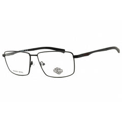 Harley Davidson Men's Eyeglasses - Matte Black Metal Full Rim Frame | HD50114 002