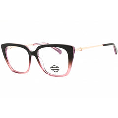 Harley Davidson Women's Eyeglasses - Violet/Black/Pink Acetate Frame | HD50119 083