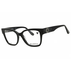 Karl Lagerfeld Women's Eyeglasses - Black Acetate Full Rim Frame | KL6111R 001