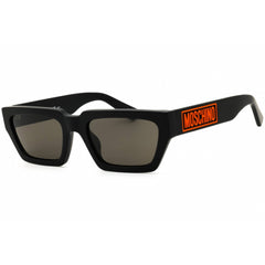 Moschino Men's Sunglasses - Matte Black Plastic Full Rim Frame | MOS166/S 0003 IR