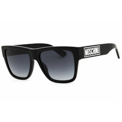 Moschino Men's Sunglasses - Black Plastic Rectangular Frame | MOS167/S 0807 9O