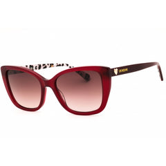 Moschino Love Women's Sunglasses - Carmine Red Acetate Frame | MOL073/S 0WGX HA