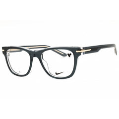 Nike Unisex Eyeglasses - Charcoal/Crystal Laminate Acetate Full Rim Frame | 7176 029