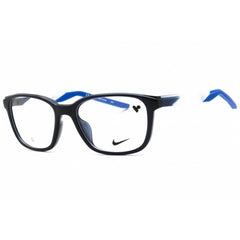 Nike Men's Eyeglasses - Obsidian/Blue Injected Propionate Full Rim Frame | 7278 411