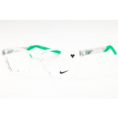 Nike Men's Eyeglasses - Clear/Green Injected Propionate Full Rim Frame | 7278 903
