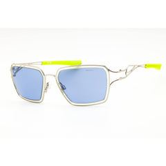 Nike Unisex Sunglasses - Silver/Yellow Metal Full Rim Frame | VEIL PRISM EV24049 041